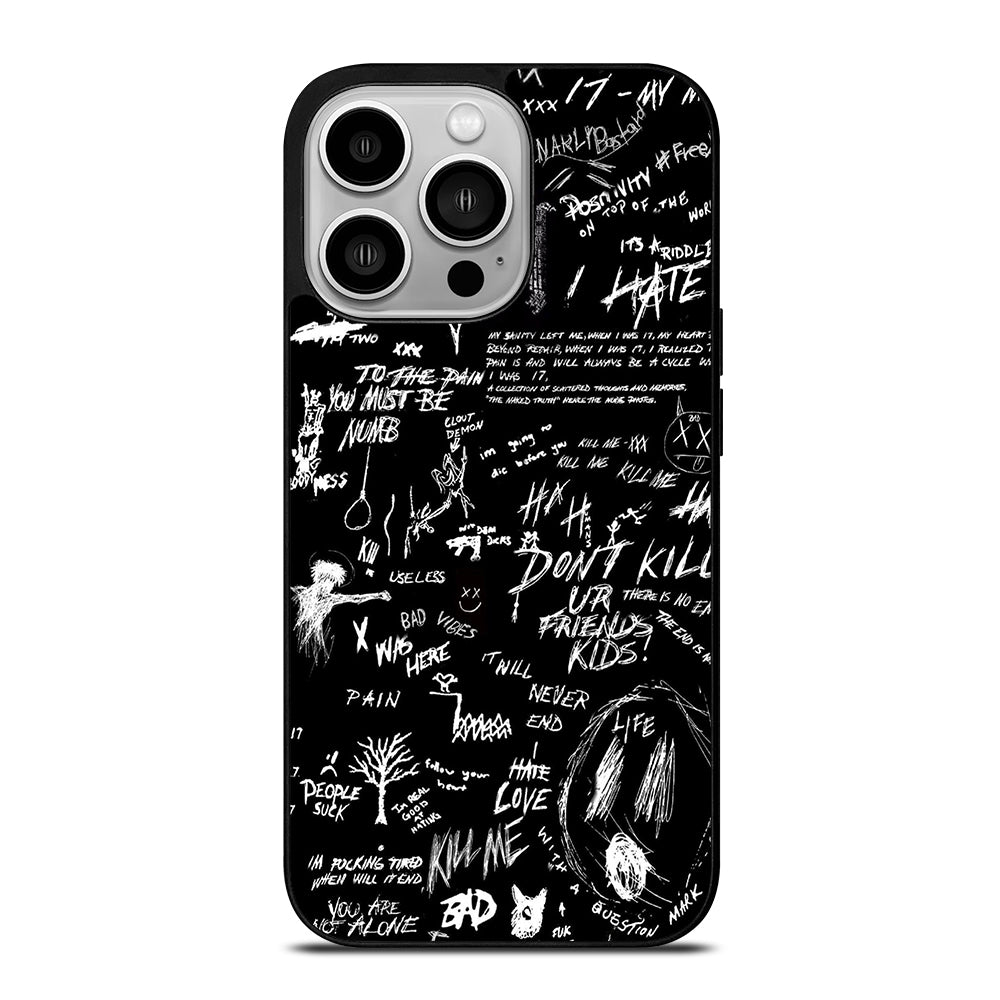 XXXTENTACION QUOTE iPhone 14 Pro Case Cover