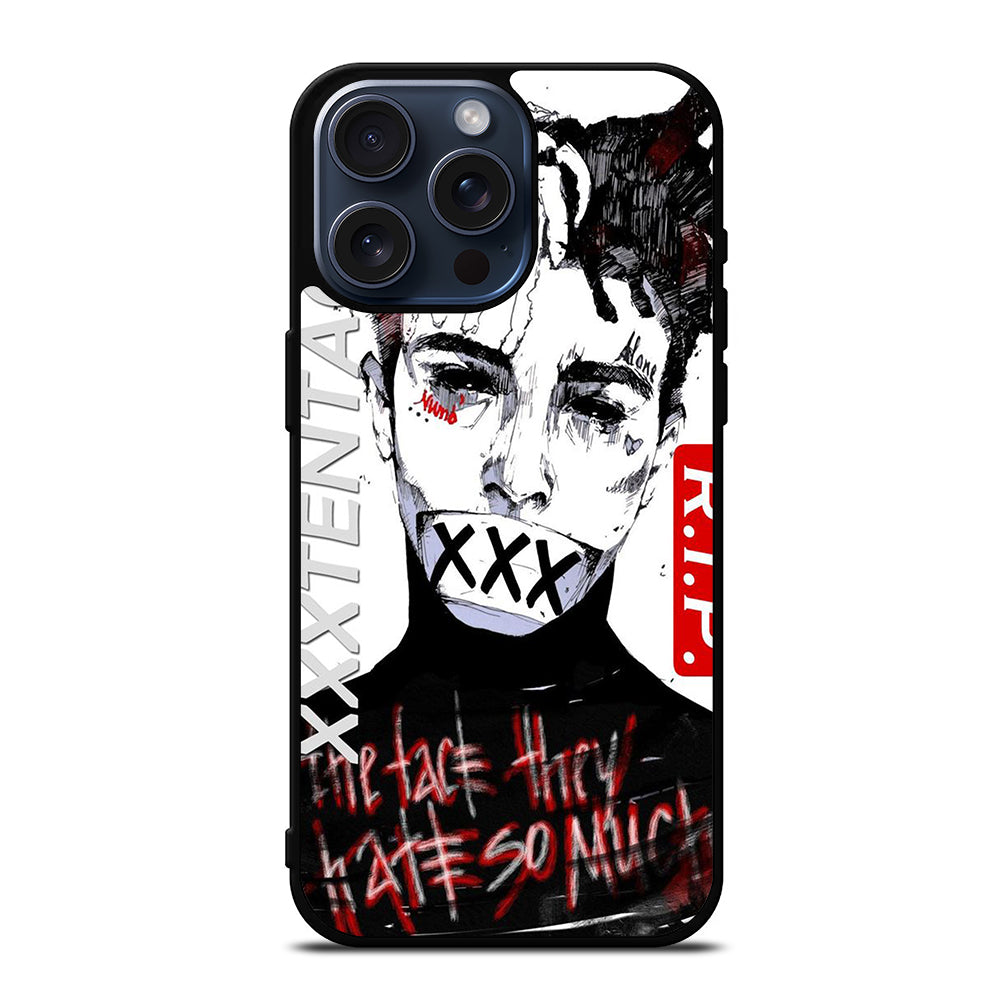 XXXTENTACION RAPPER RIP iPhone 15 Pro Max Case Cover