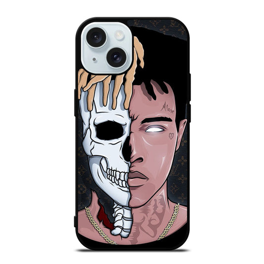 XXXTENTACION RAPPER SKULL iPhone 15 Case Cover