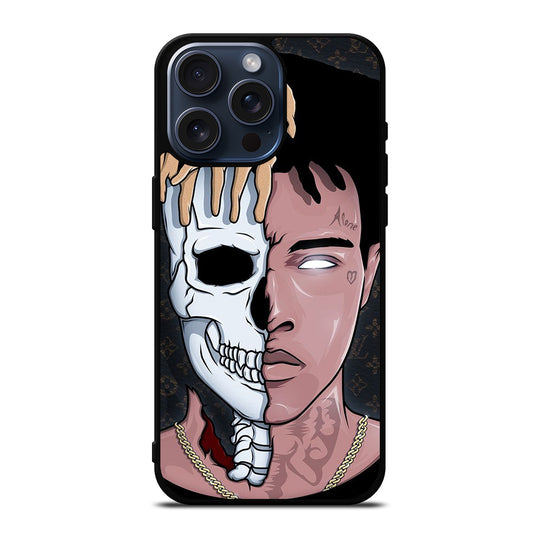 XXXTENTACION RAPPER SKULL iPhone 15 Pro Max Case Cover