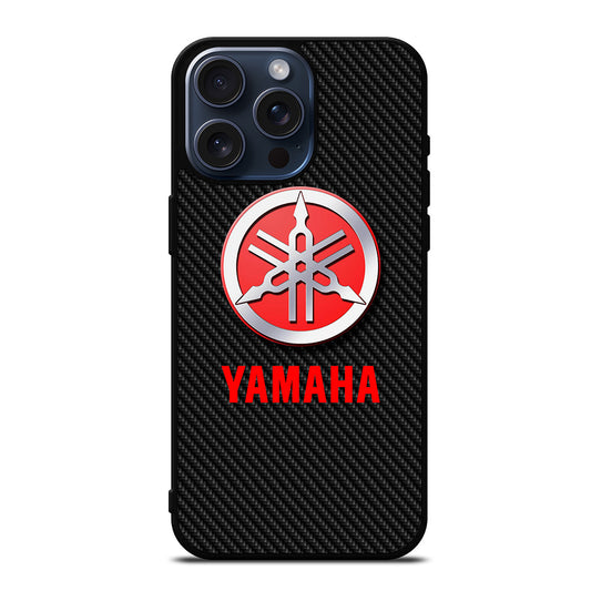 YAMAHA CARBON LOGO iPhone 15 Pro Max Case Cover