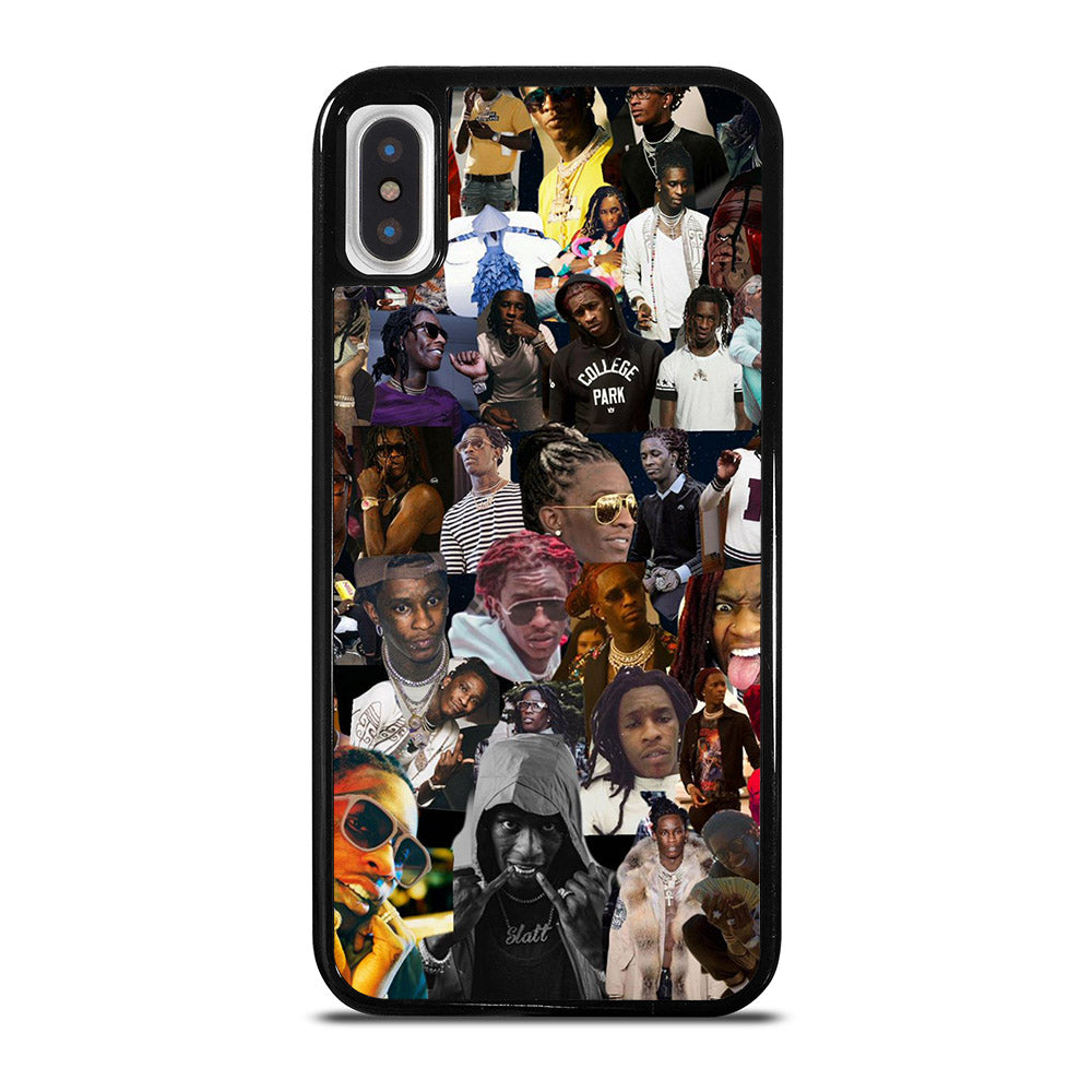 YOUNG THUG RAPPER COLLAGE iPhone X / XS Case Cover