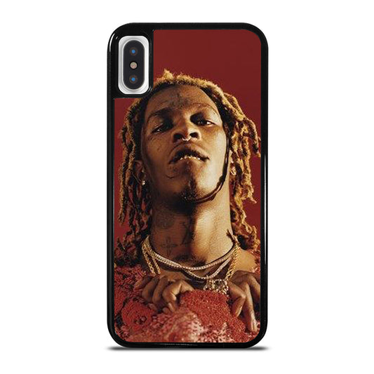 YOUNG THUG RAPPER FACE iPhone X / XS Case Cover