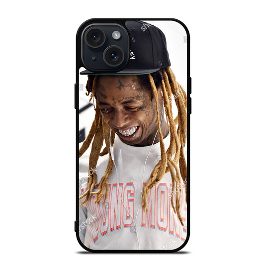 YOUNG MONEY LIL WAYNE AMERICAN RAPPER iPhone 15 Plus Case Cover