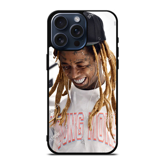 YOUNG MONEY LIL WAYNE AMERICAN RAPPER iPhone 15 Pro Max Case Cover