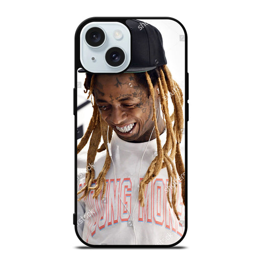 YOUNG MONEY LIL WAYNE AMERICAN RAPPER iPhone 15 Case Cover