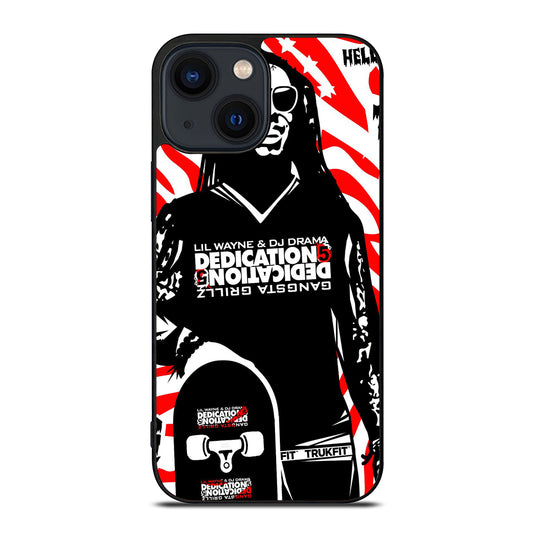 YOUNG MONEY LIL WAYNE ART iPhone 14 Plus Case Cover