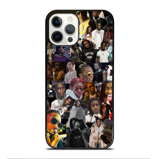 YOUNG THUG RAPPER COLLAGE iPhone 12 Pro Max Case Cover