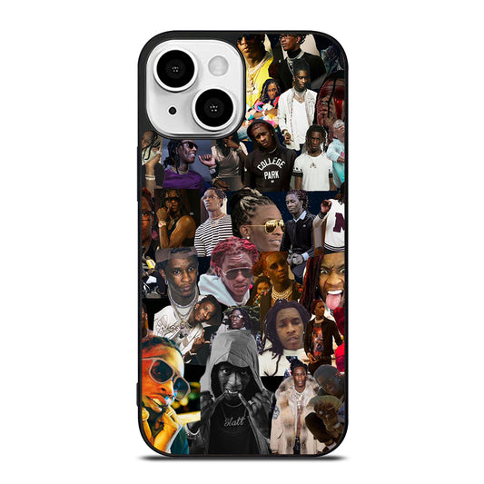 YOUNG THUG RAPPER COLLAGE iPhone 13 Mini Case Cover