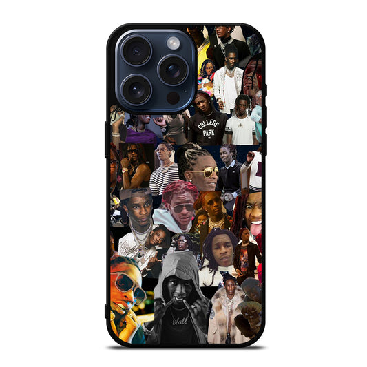 YOUNG THUG RAPPER COLLAGE iPhone 15 Pro Max Case Cover