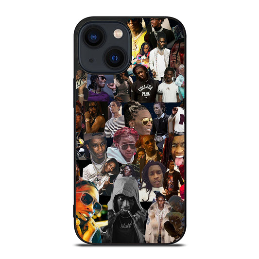 YOUNG THUG RAPPER COLLAGE iPhone 14 Plus Case Cover