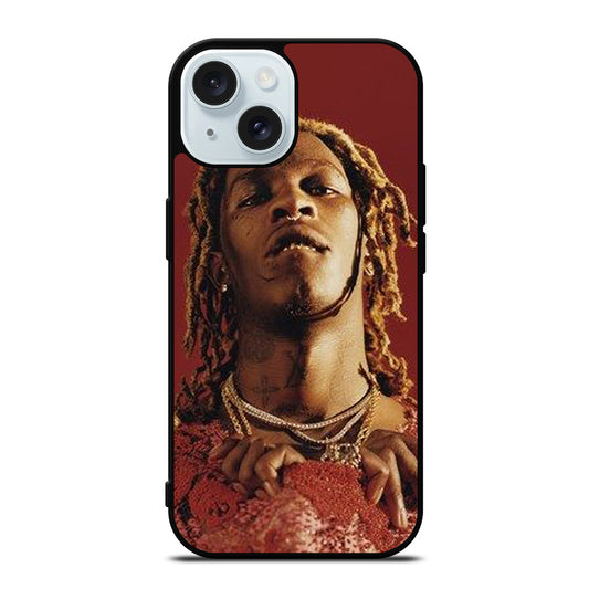 YOUNG THUG RAPPER FACE iPhone 15 Case Cover