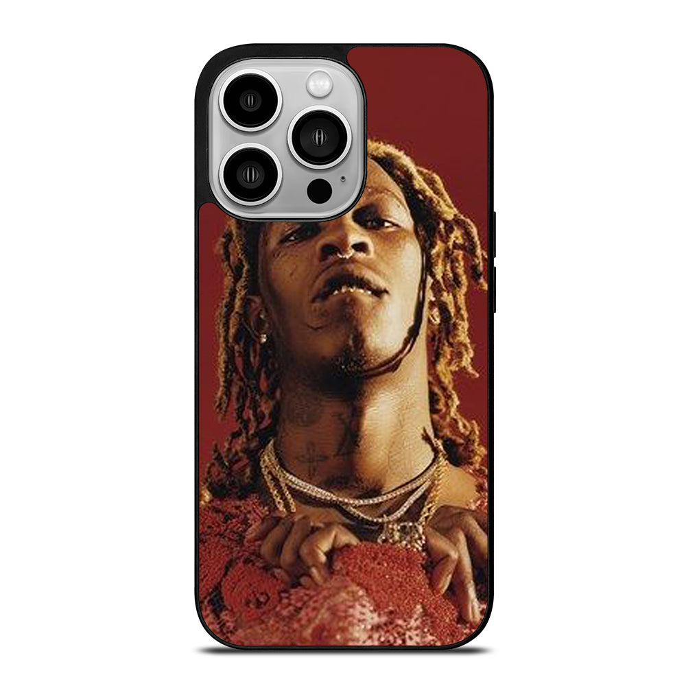 YOUNG THUG RAPPER FACE iPhone 14 Pro Case Cover