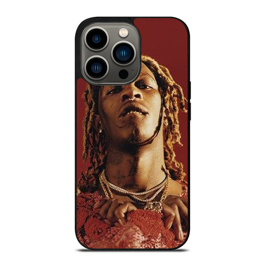 YOUNG THUG RAPPER FACE iPhone 13 Pro Case Cover