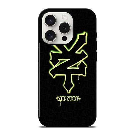 ZOO YORK SKATEBOARDING iPhone 15 Pro Case Cover
